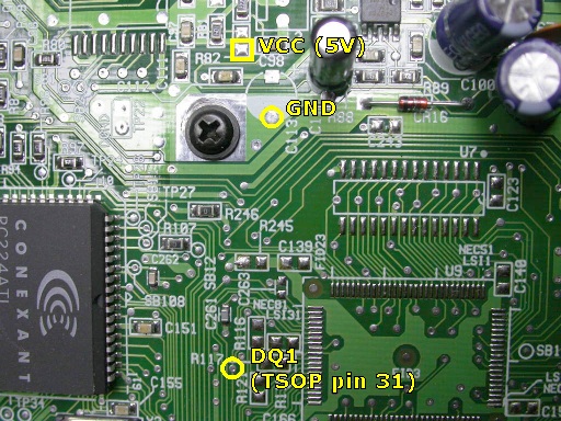 Power solder points