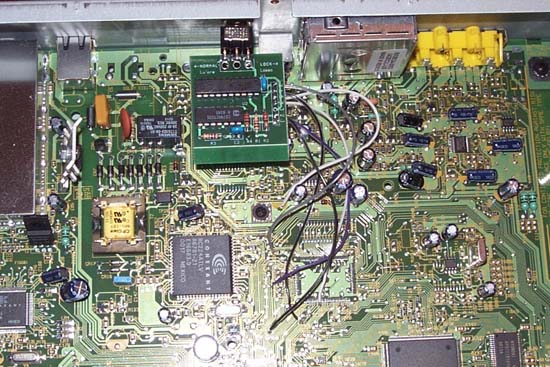 Completed wiring